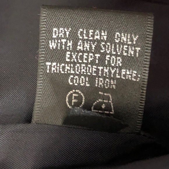 NEW - LAFAYETTE 148 Virgin Wool Navy & Gold Metallic Button Front Blazer -Size 6 - Picture 6 of 6